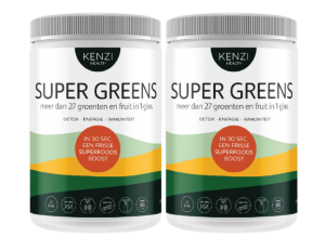 2 botes de kenzi super greens 2